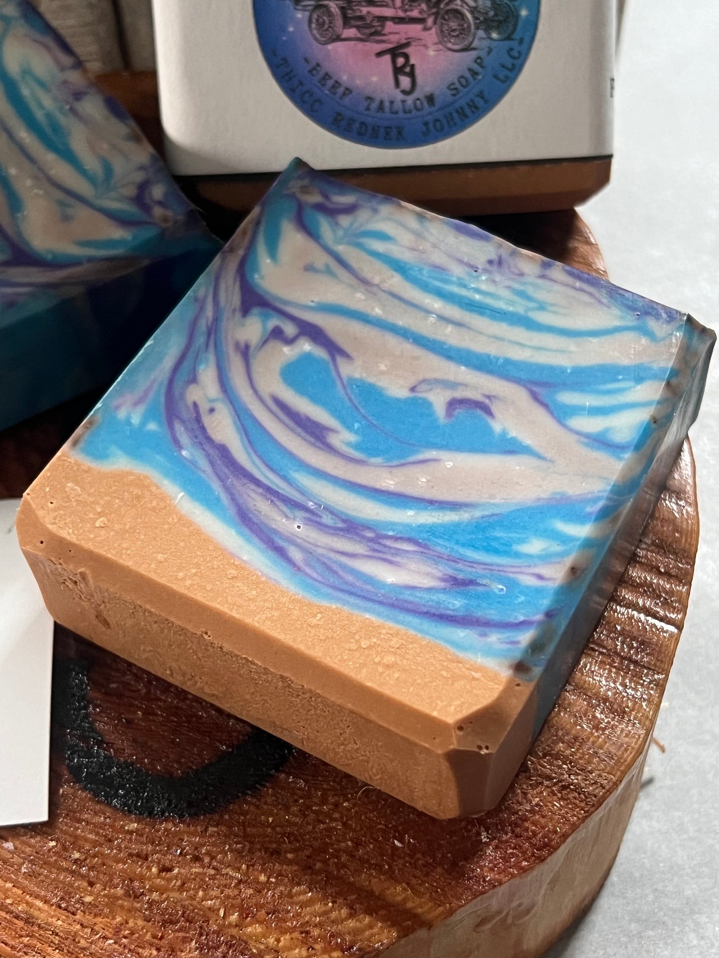 Heifer Skrub Nice List (Blueberry Pie) Handmade Beef Tallow Soap