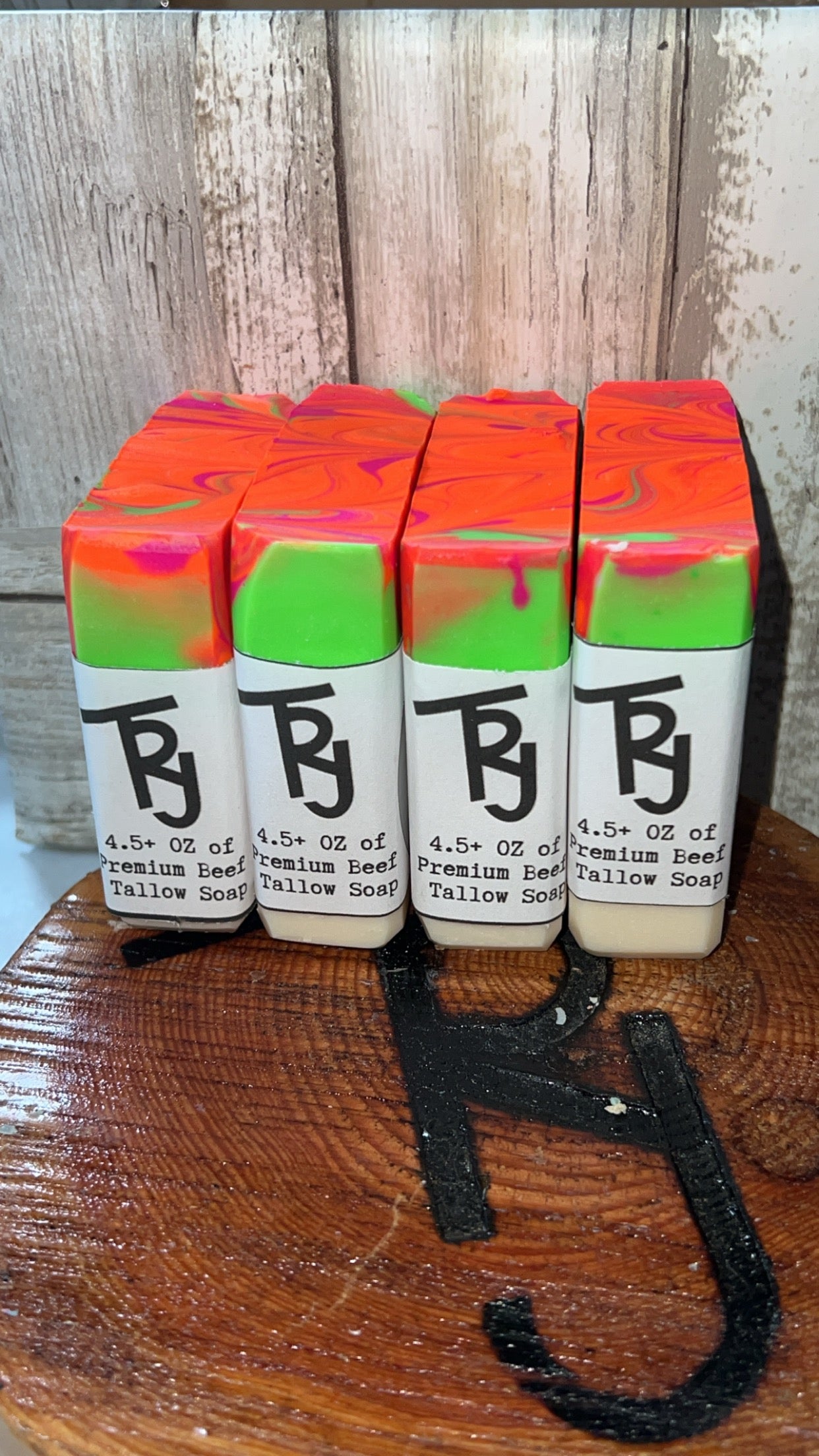 Heifer Skrub LumberSnack (Very Sappy Pine Tree) Handmade Beef Tallow Soap