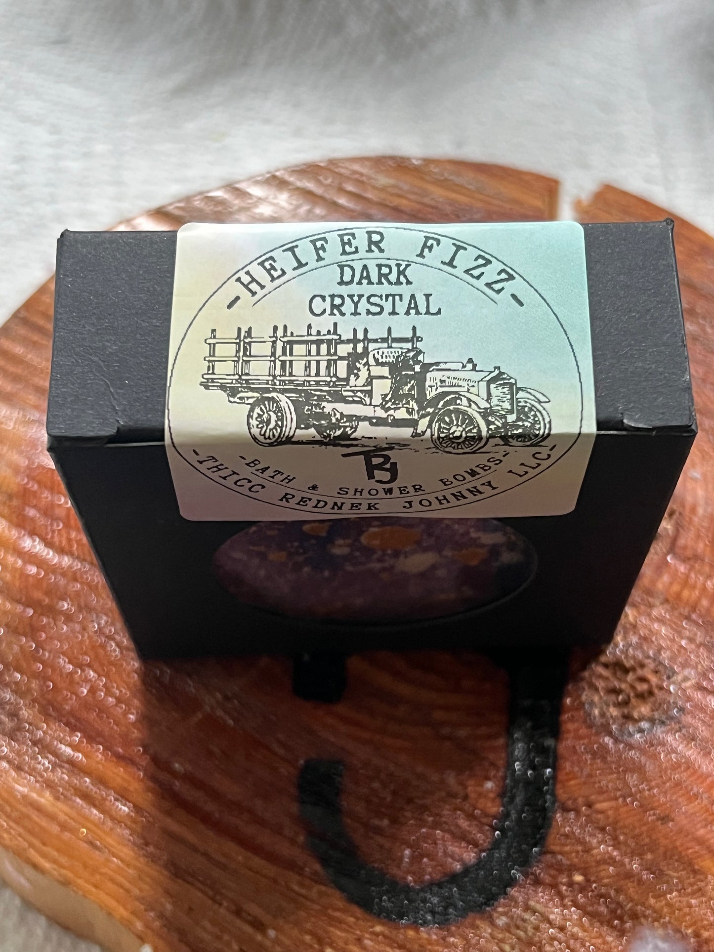 Heifer Fizz Dark Crystal (Sultry/Sexy) Bath Bomb/Shower Fizz