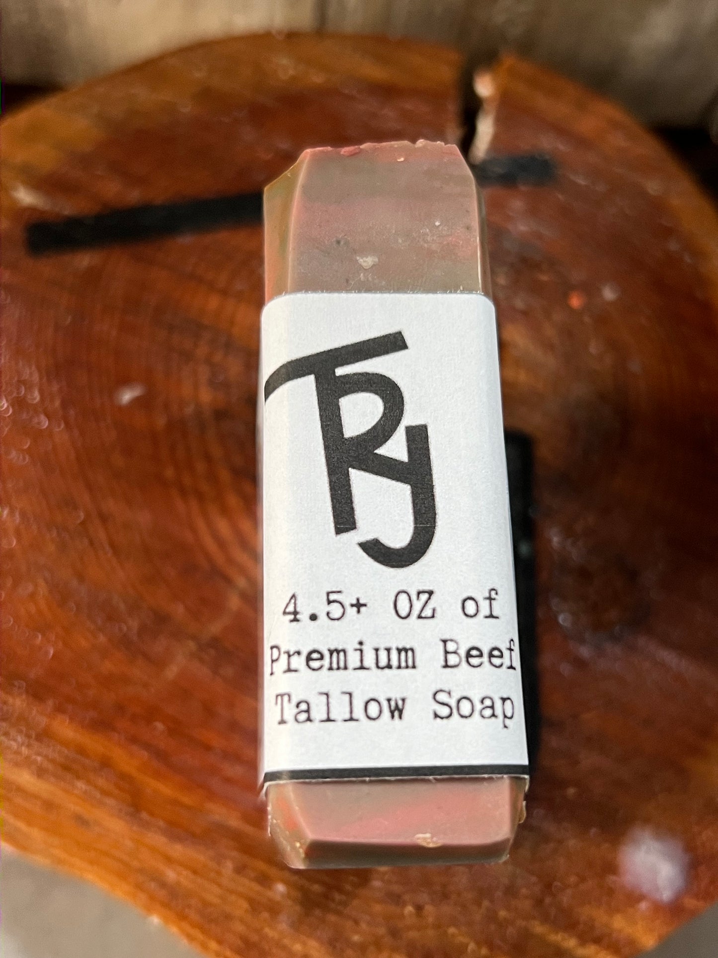 Heifer Skrub Cozy Cabin (Mahogany Coconut) Handmade Beef Tallow Soap
