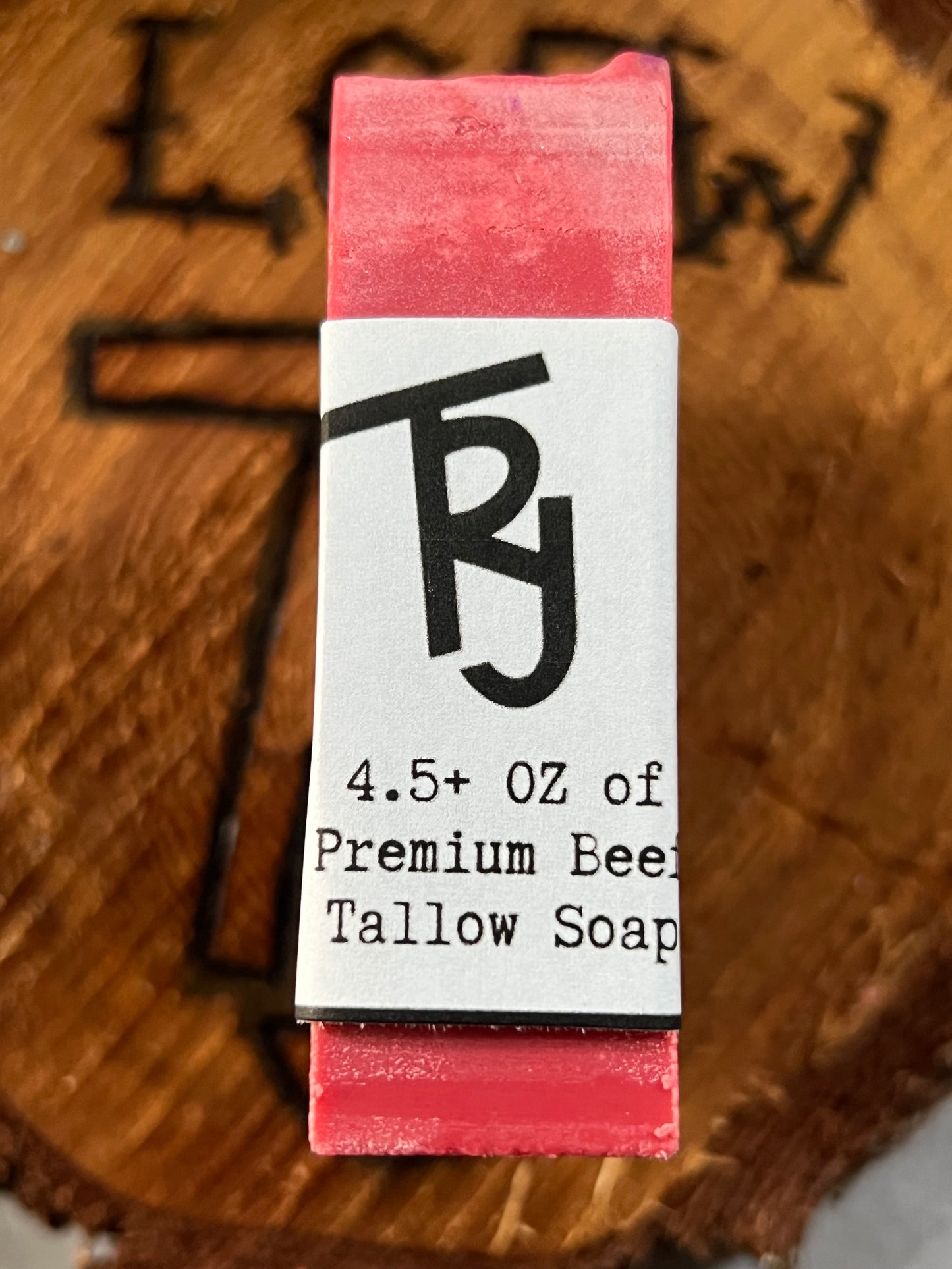 Heifer Skrub Trailer Park Ken (Mahogany Teakwood) Handmade Beef Tallow Soap