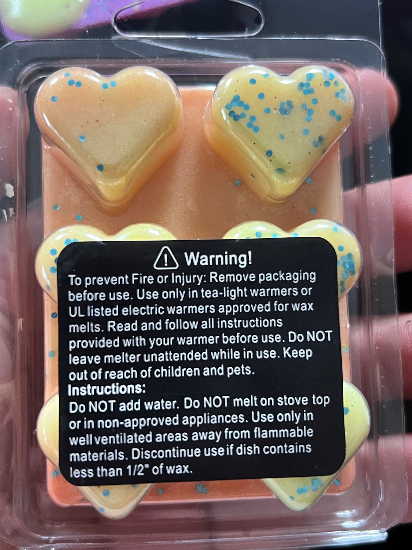 Heifer Melts Drunk Waffles & Donuts (Butterscotch Bourbon & Pumpkin Pecan Waffles) 2 Oz Clamshell 100% Soy Wax Melts