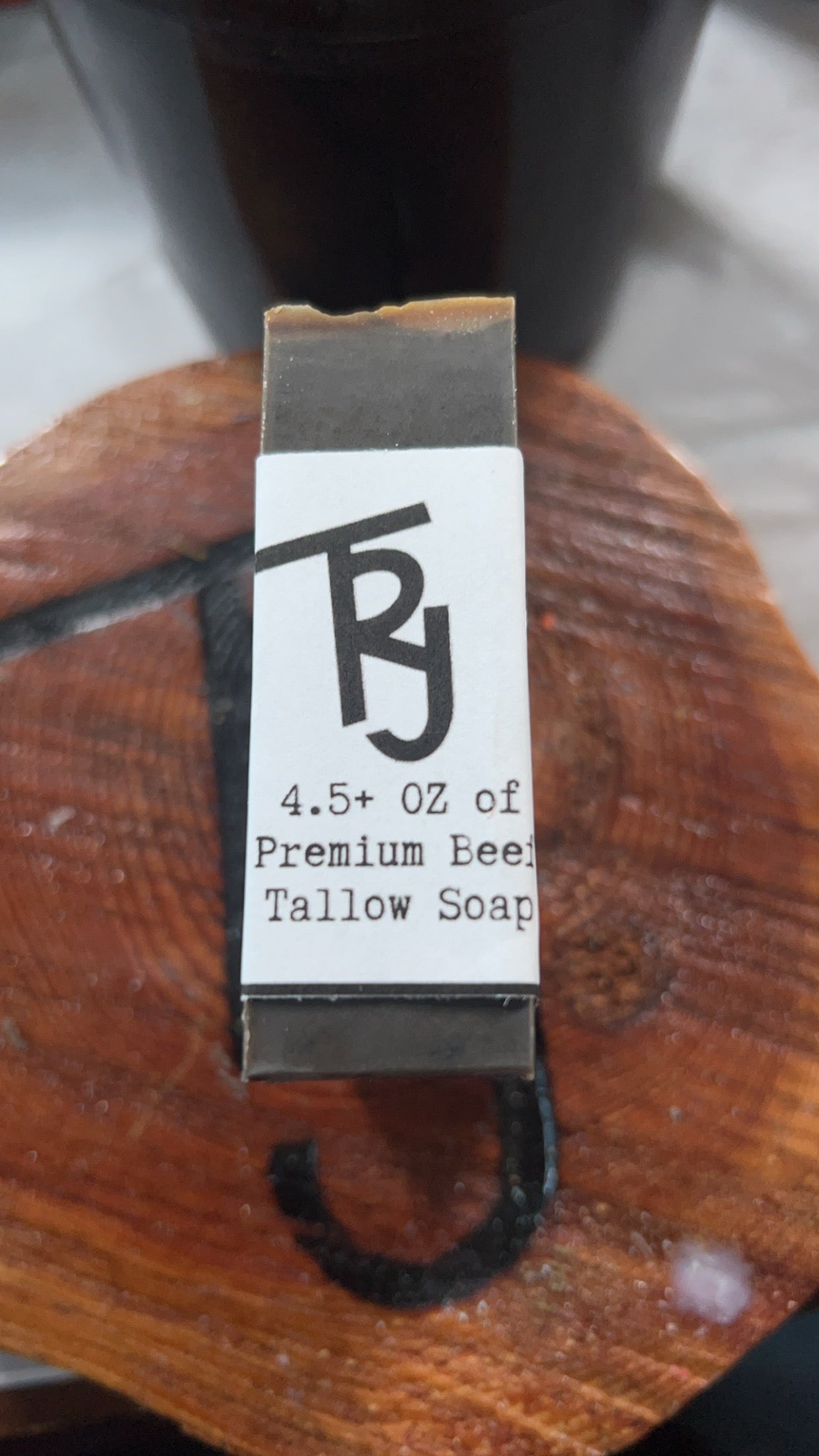 Heifer Skrub Vaquero (Smoked Vanilla) Handmade Small Batch Beef Tallow Soap