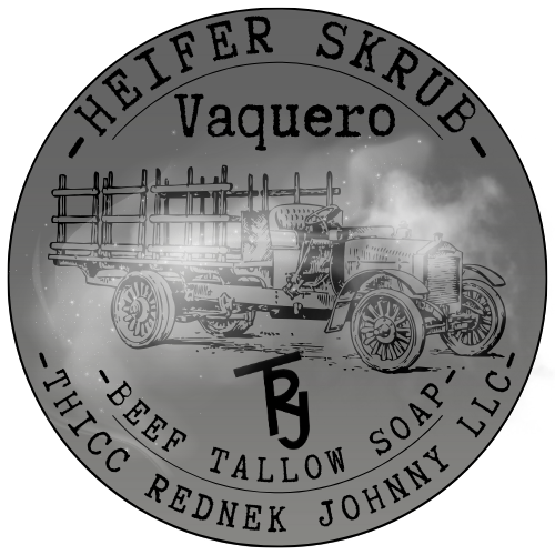 Heifer Skrub Vaquero (Smoked Vanilla) Handmade Small Batch Beef Tallow Soap