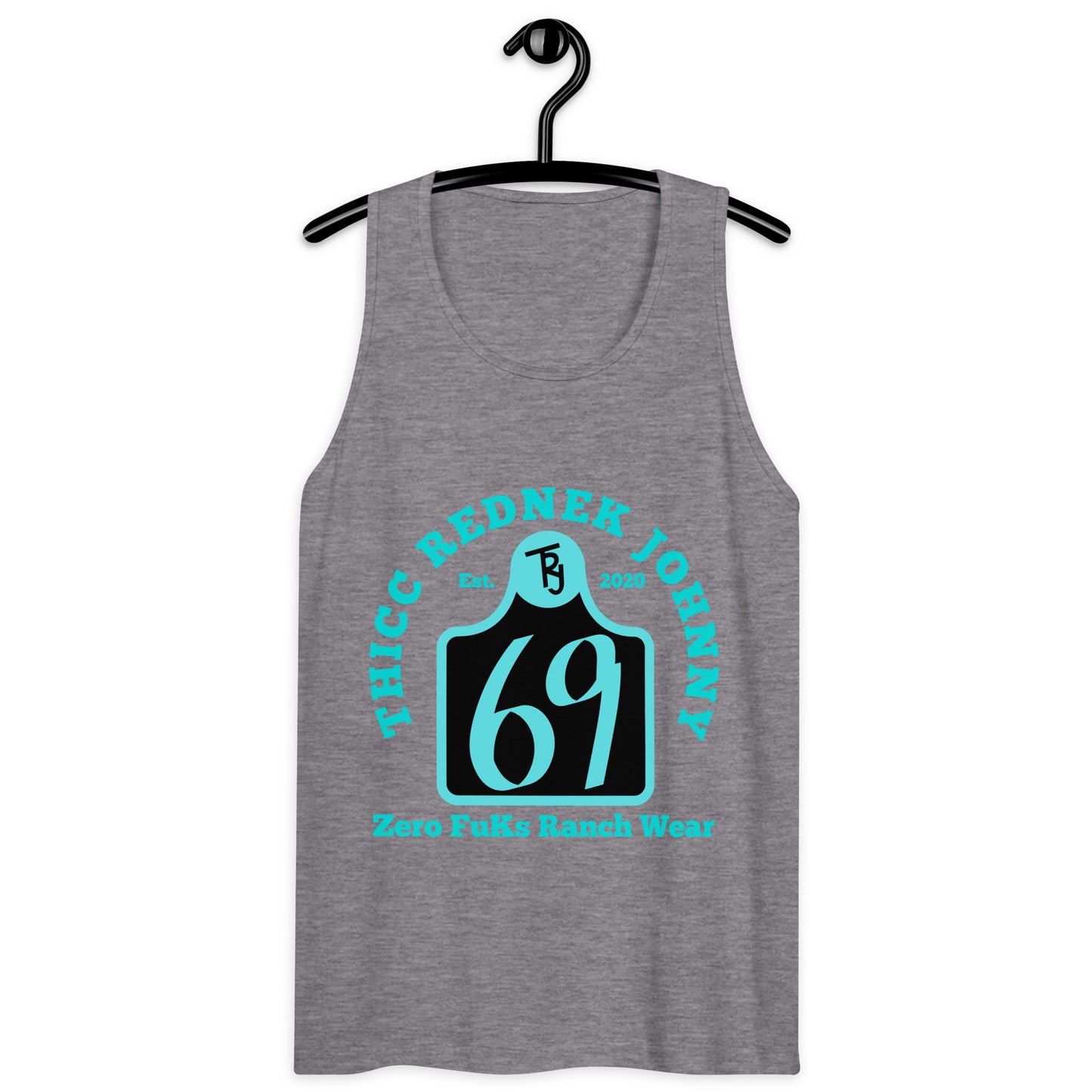 Unisex TRJ 69 Ear Tag Premium tank top
