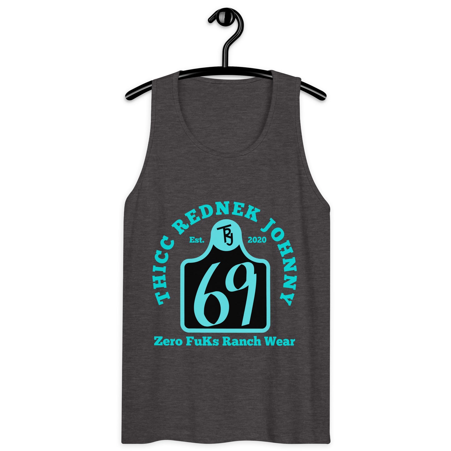 Unisex TRJ 69 Ear Tag Premium tank top