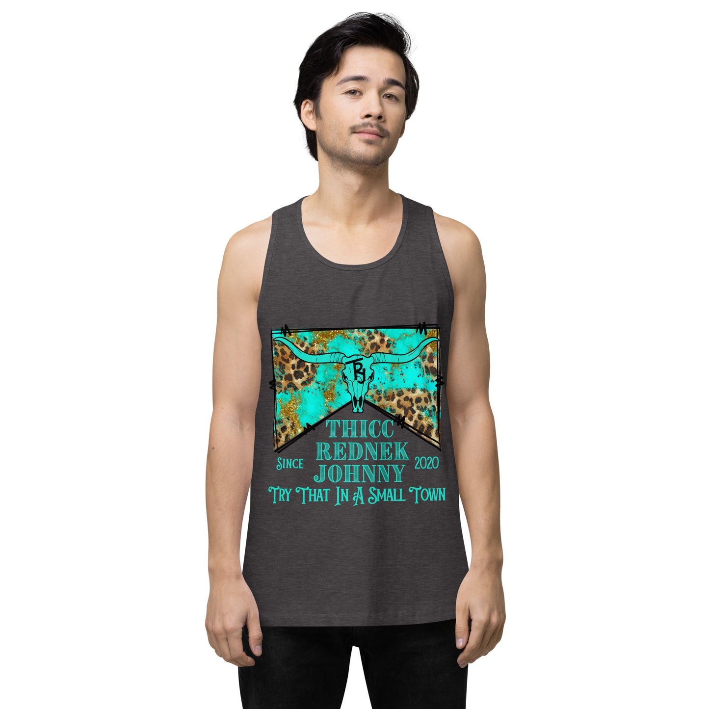 Unisex SMALL TOWN Premium Tank Top