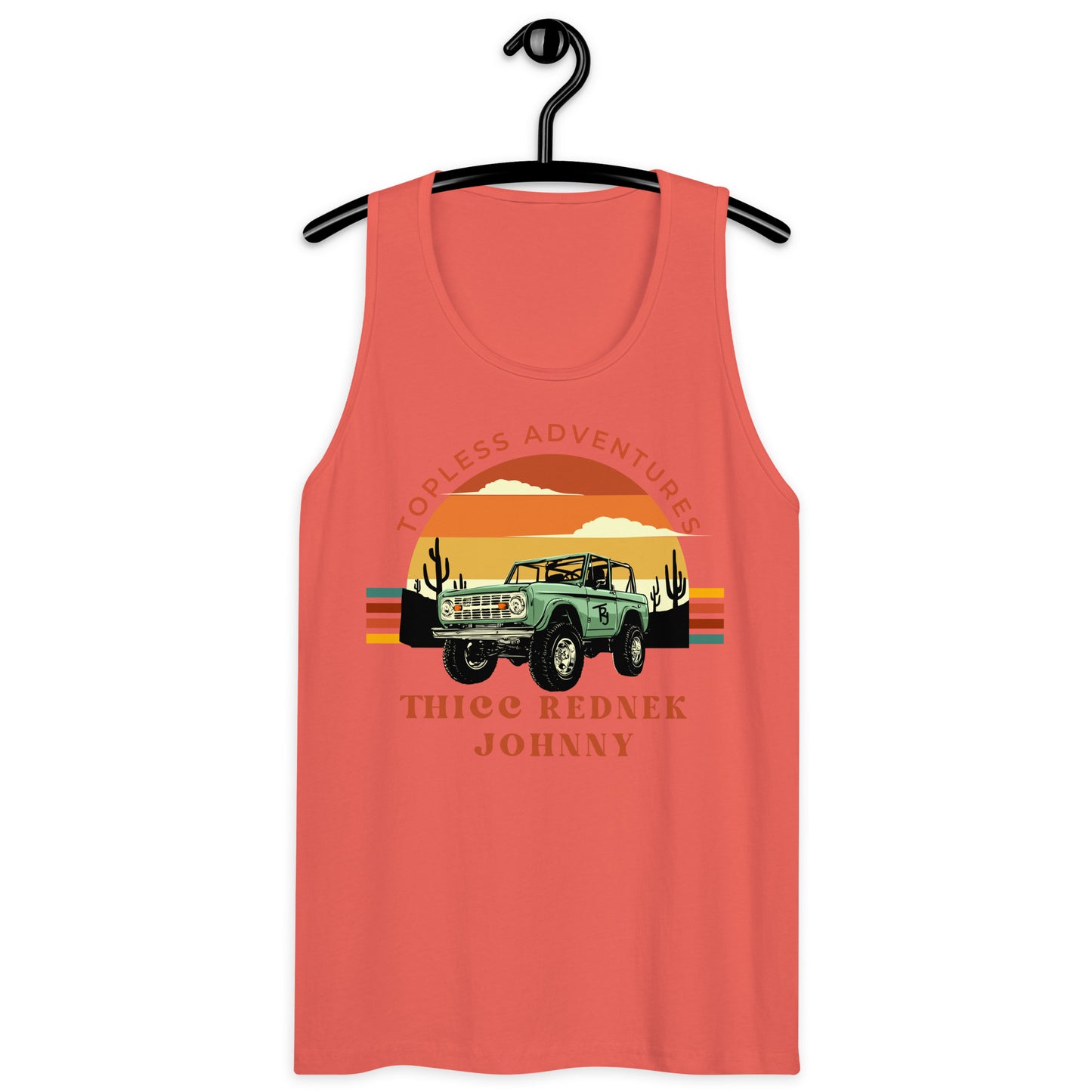 Men’s TRJ Topless Adventures Premium Tank Top