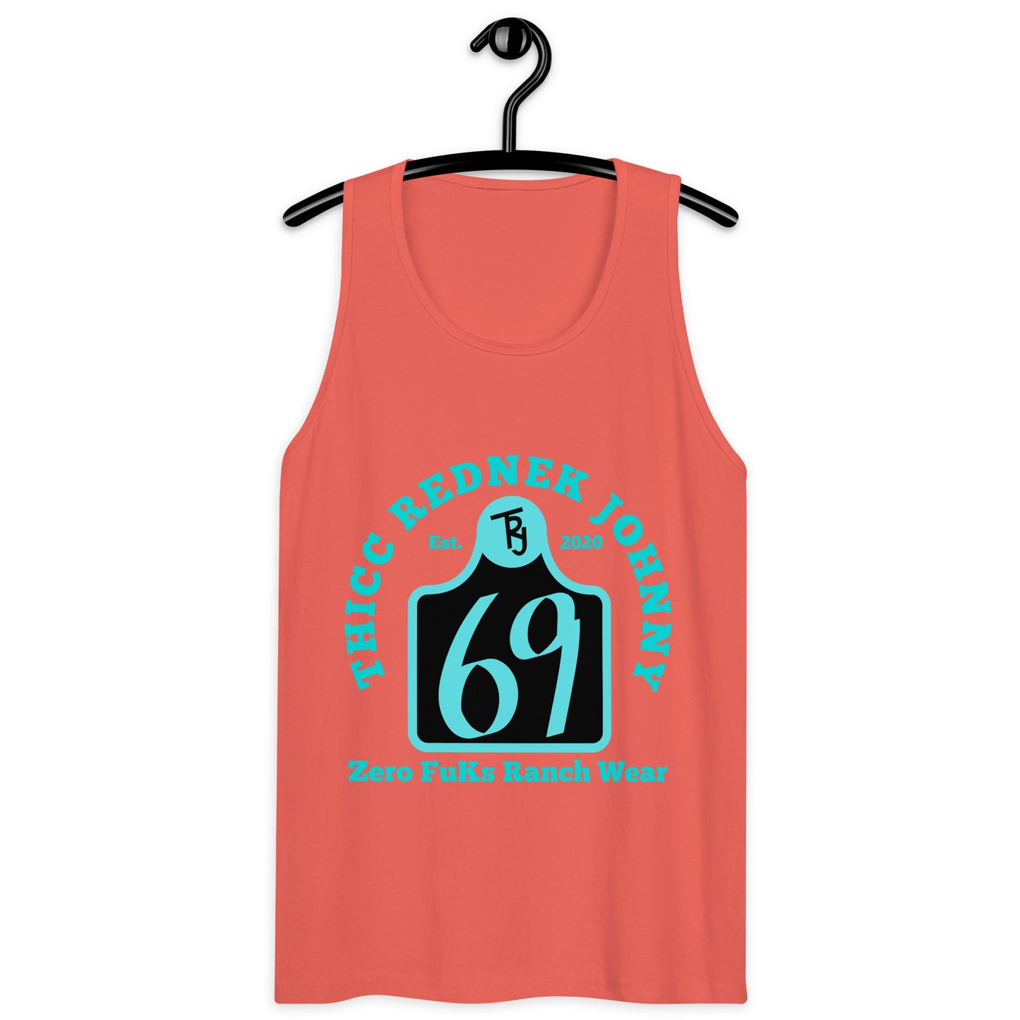 Unisex TRJ 69 Ear Tag Premium tank top