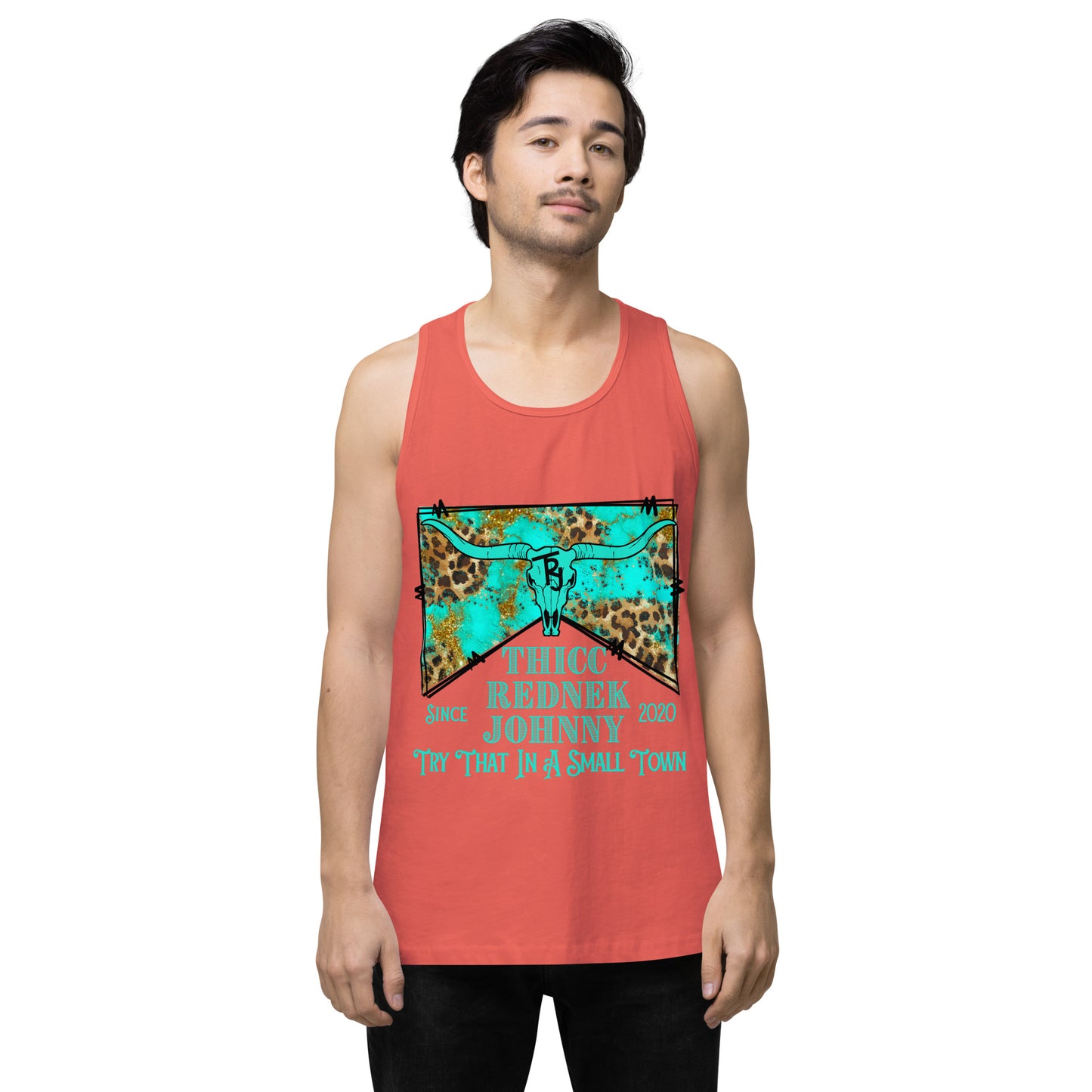 Unisex SMALL TOWN Premium Tank Top