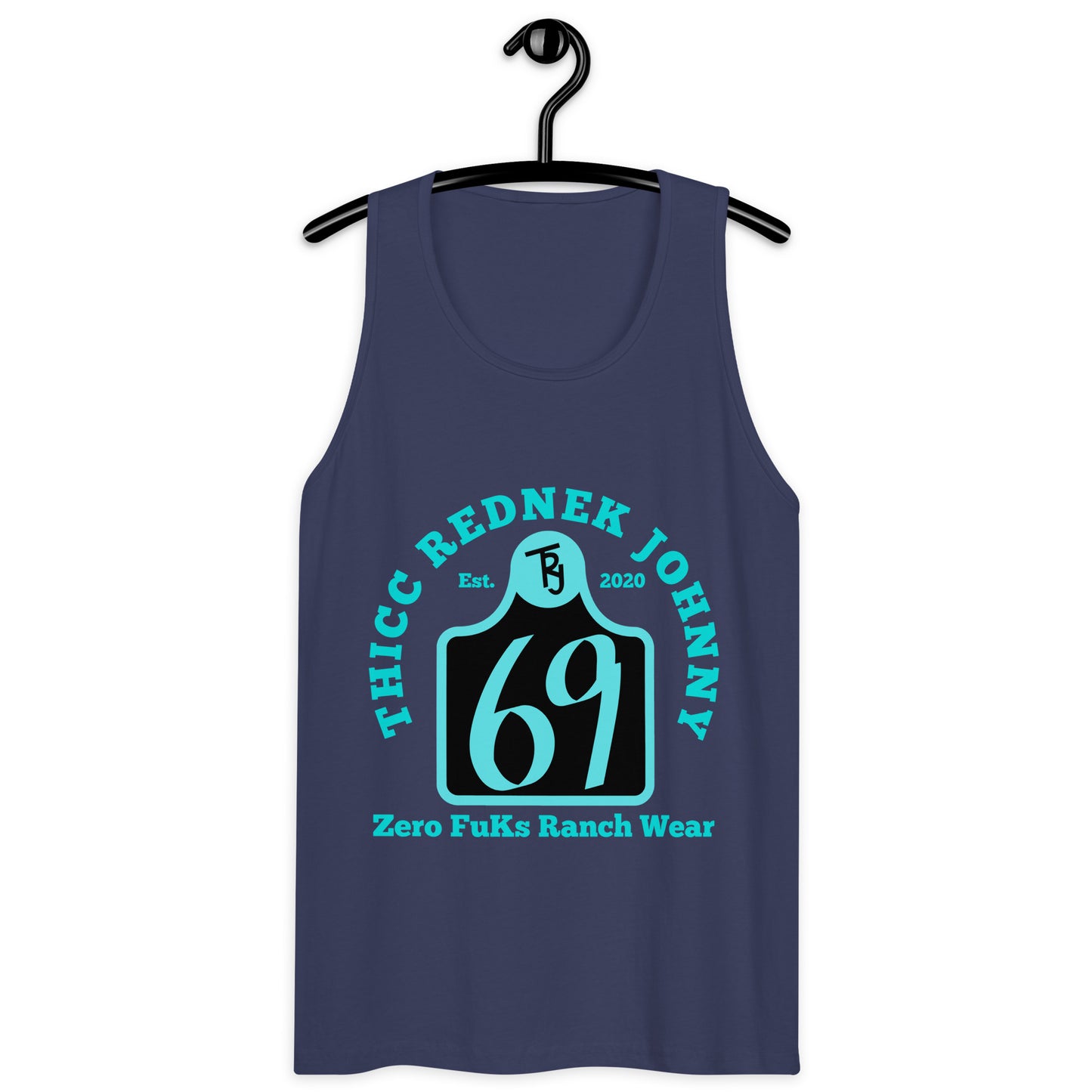 Unisex TRJ 69 Ear Tag Premium tank top