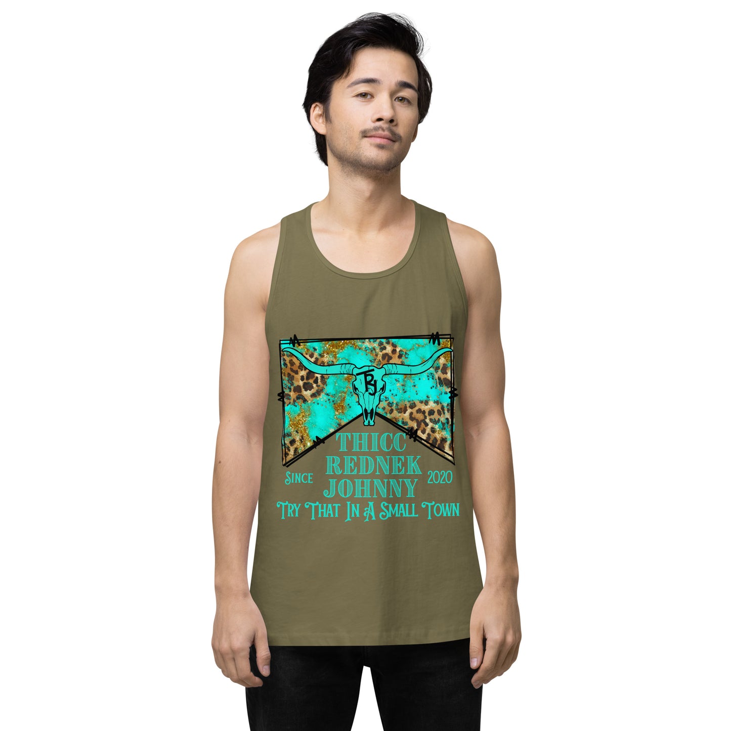 Unisex SMALL TOWN Premium Tank Top