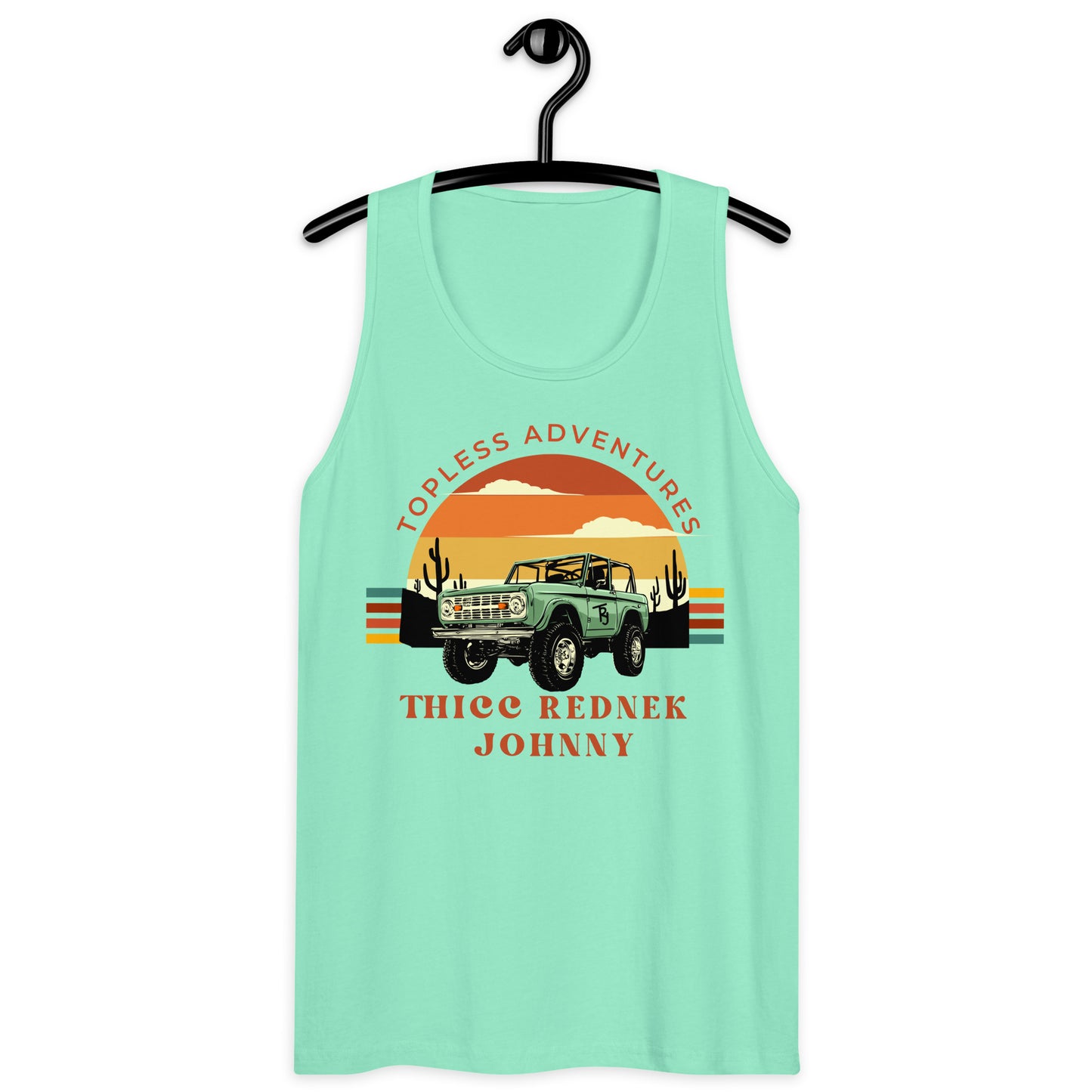 Men’s TRJ Topless Adventures Premium Tank Top