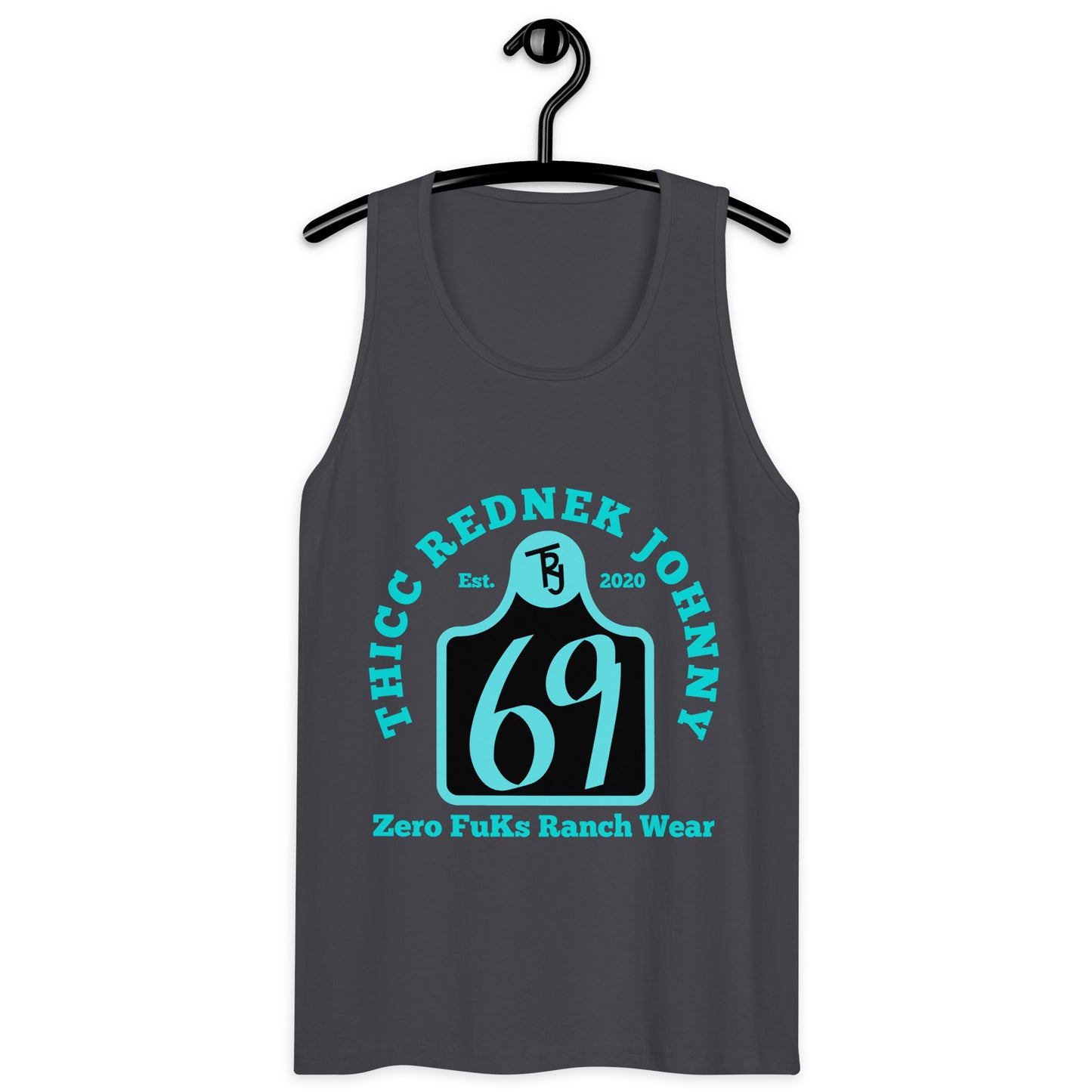 Unisex TRJ 69 Ear Tag Premium tank top