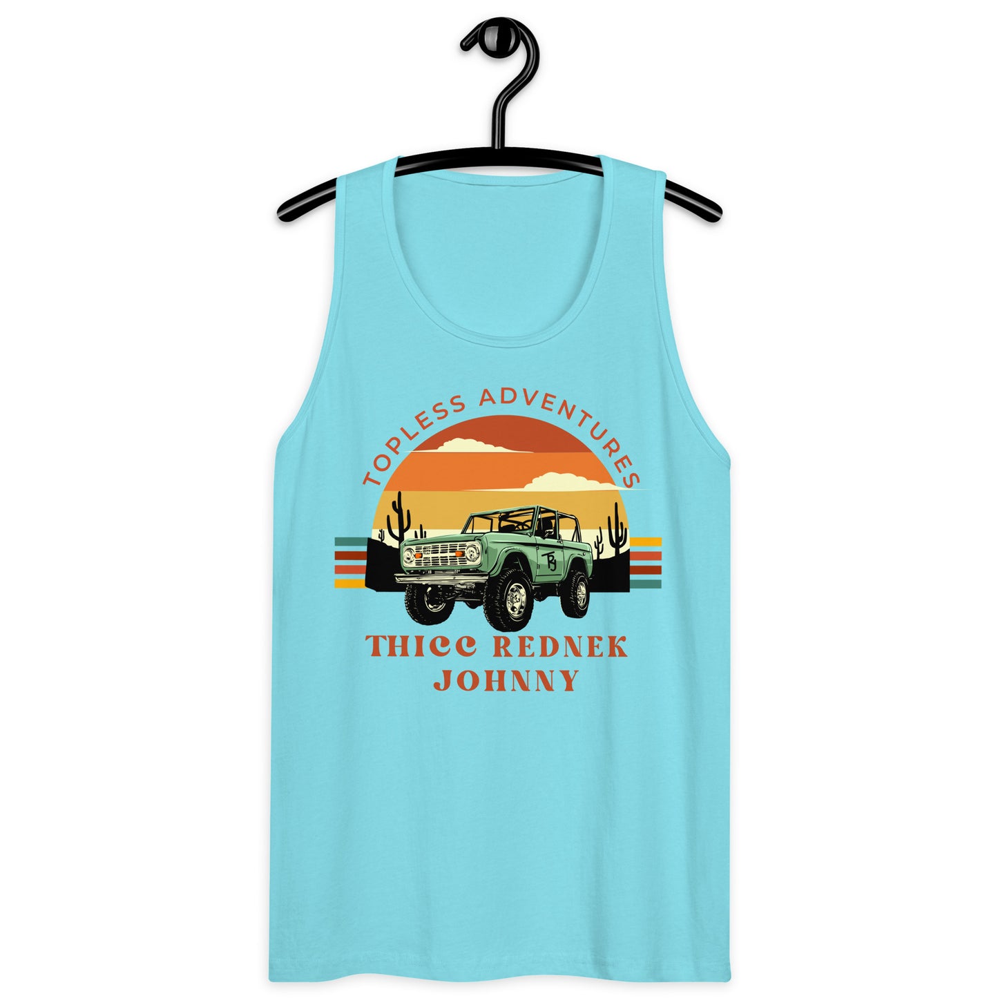Men’s TRJ Topless Adventures Premium Tank Top