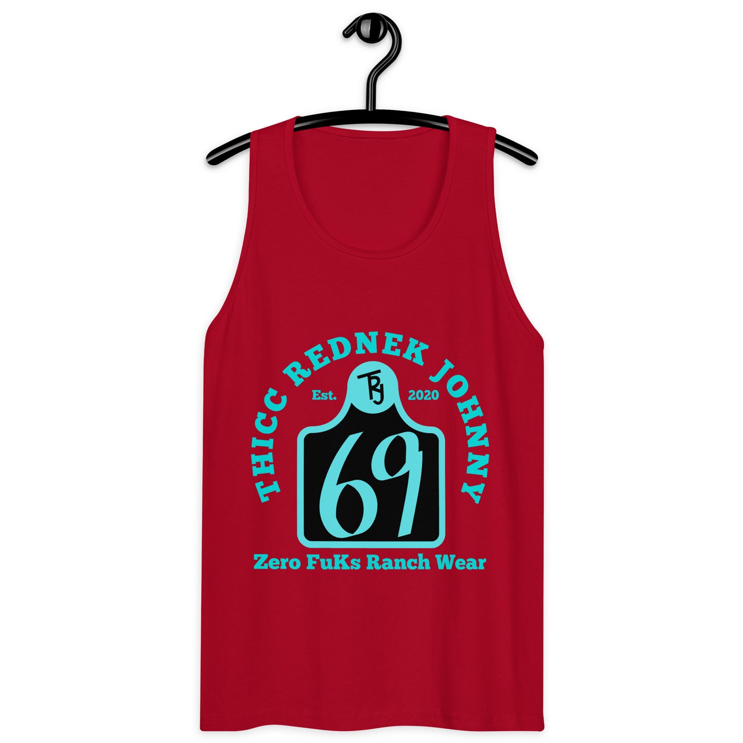 Unisex TRJ 69 Ear Tag Premium tank top