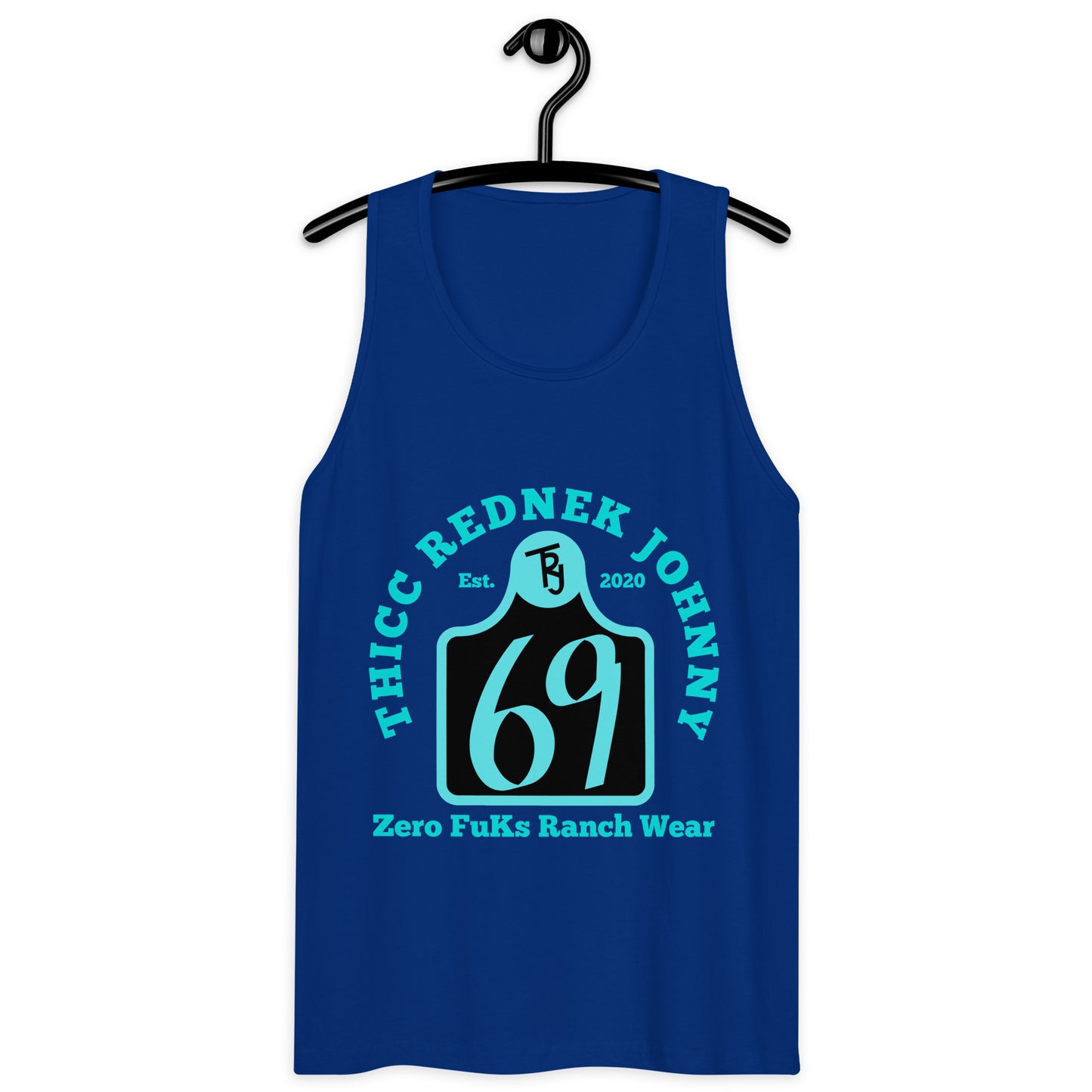 Unisex TRJ 69 Ear Tag Premium tank top