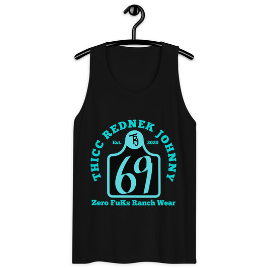 Unisex TRJ 69 Ear Tag Premium tank top