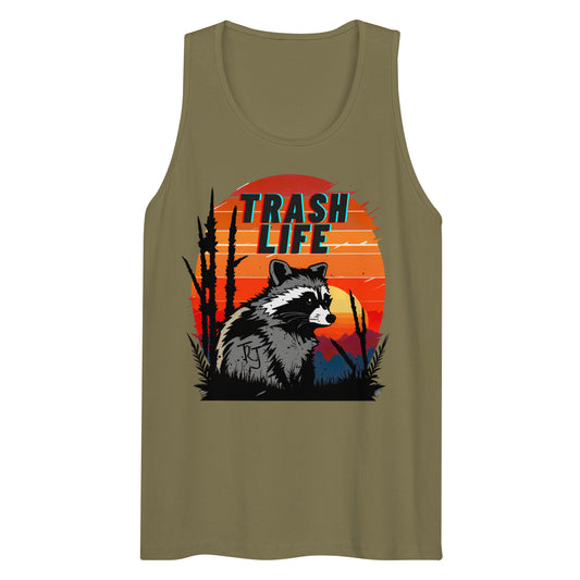 Unisex TRJ Trash Life Premium Tank Top