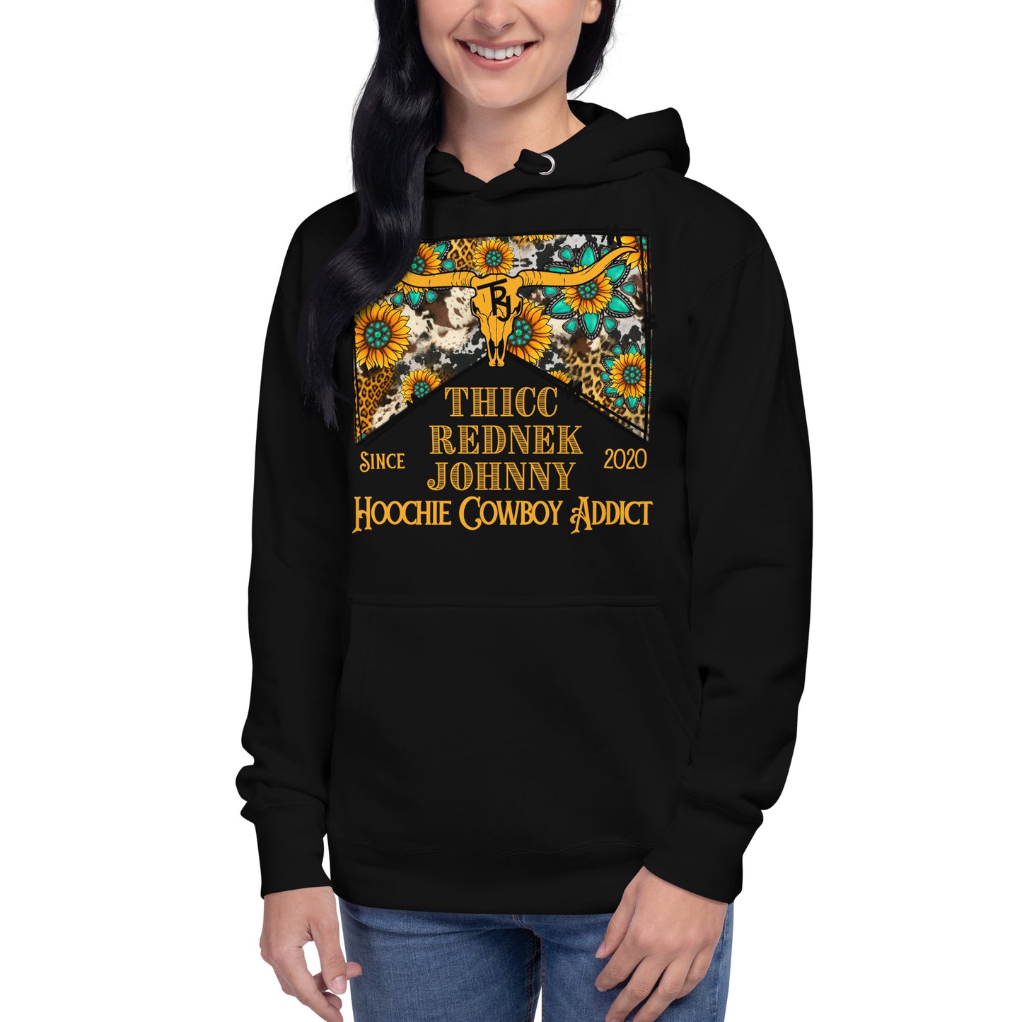 Unisex HOOCHIE COWBOY ADDICT Premium Hoodie