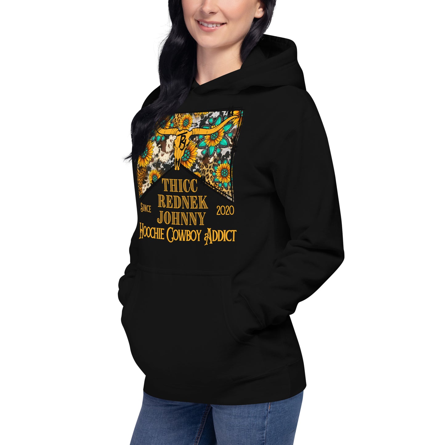 Unisex HOOCHIE COWBOY ADDICT Premium Hoodie