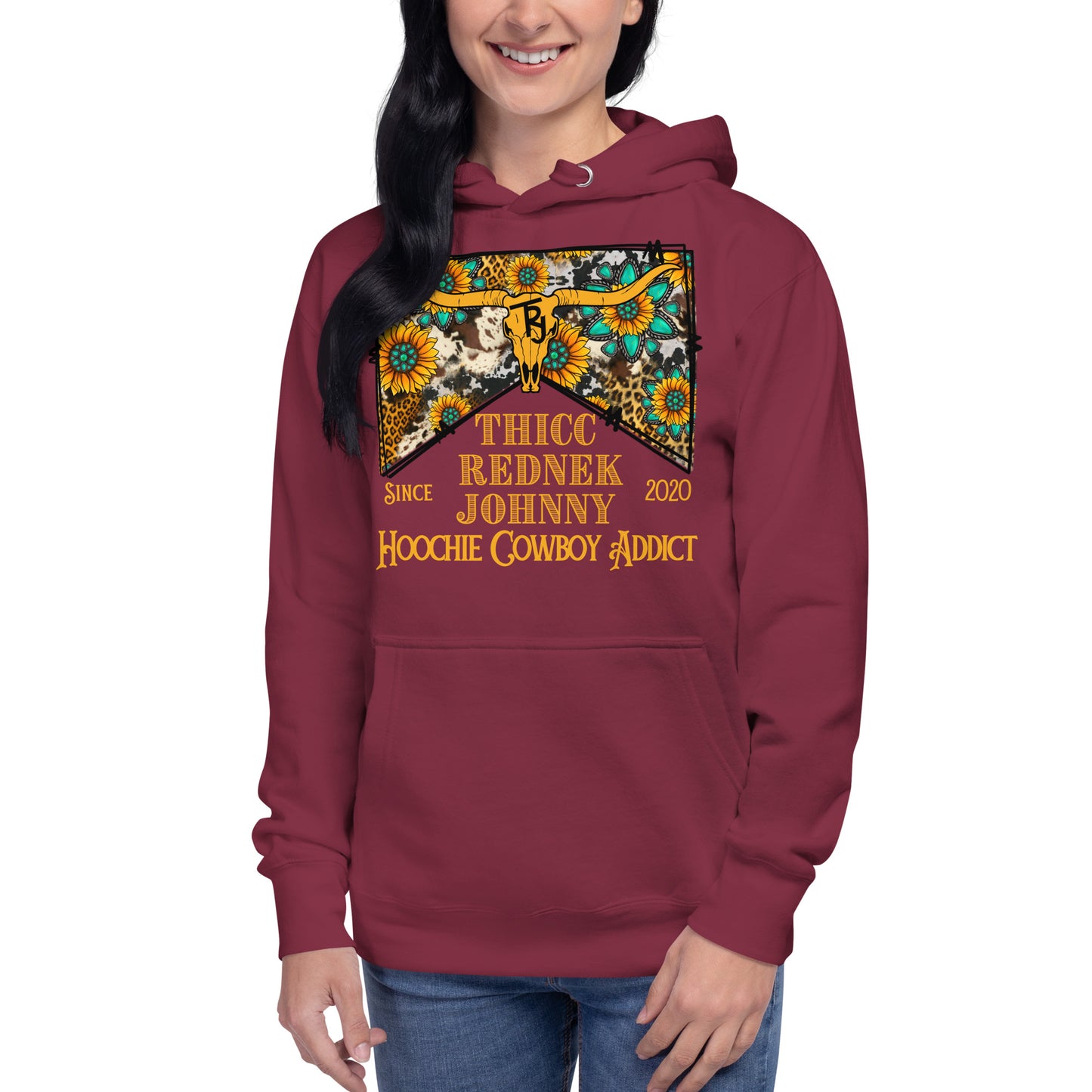 Unisex HOOCHIE COWBOY ADDICT Premium Hoodie