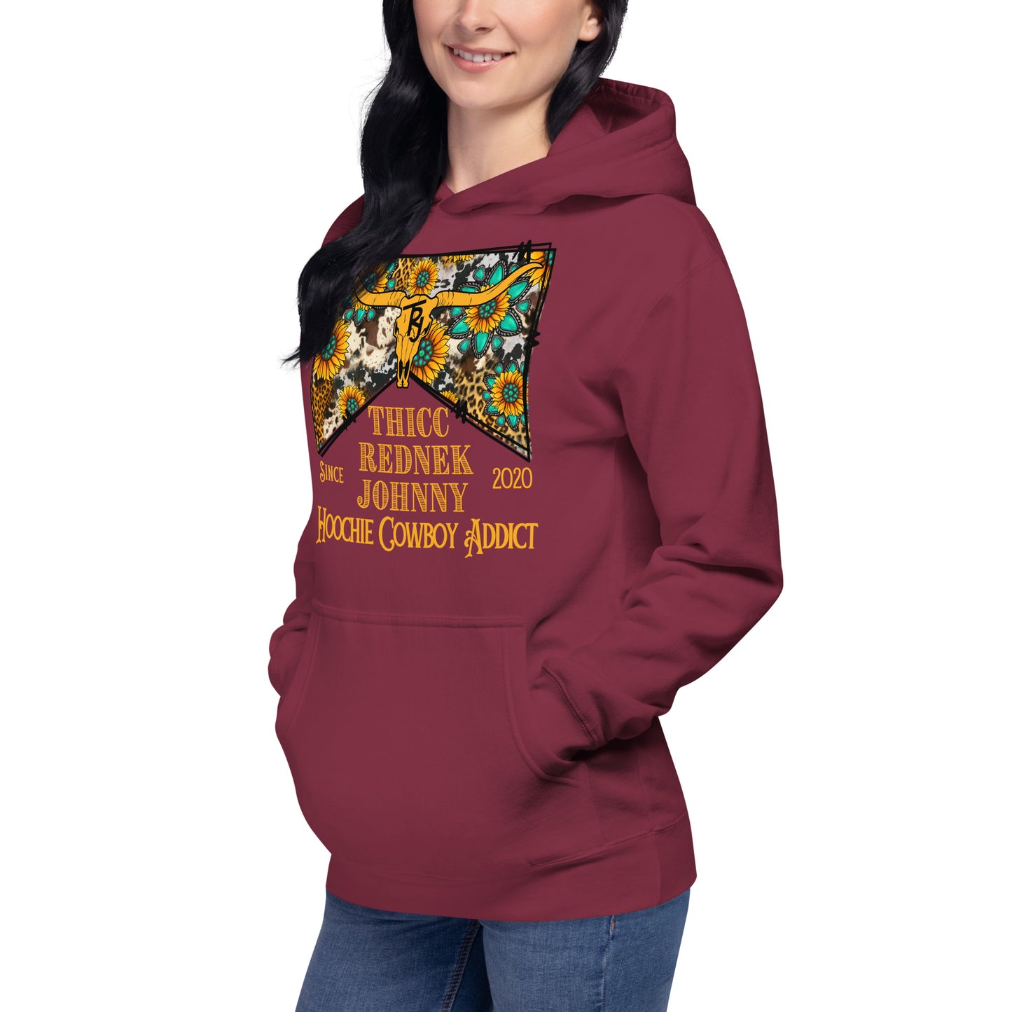 Unisex HOOCHIE COWBOY ADDICT Premium Hoodie