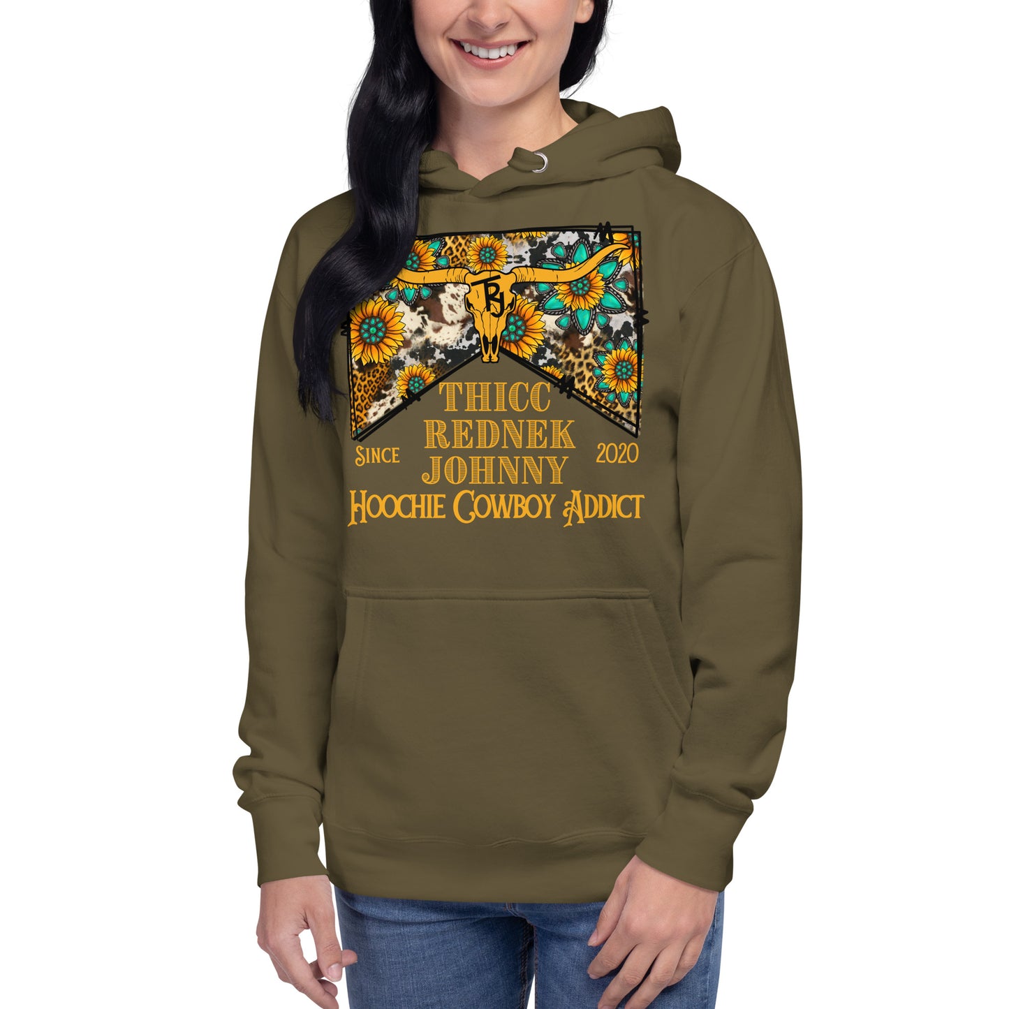 Unisex HOOCHIE COWBOY ADDICT Premium Hoodie