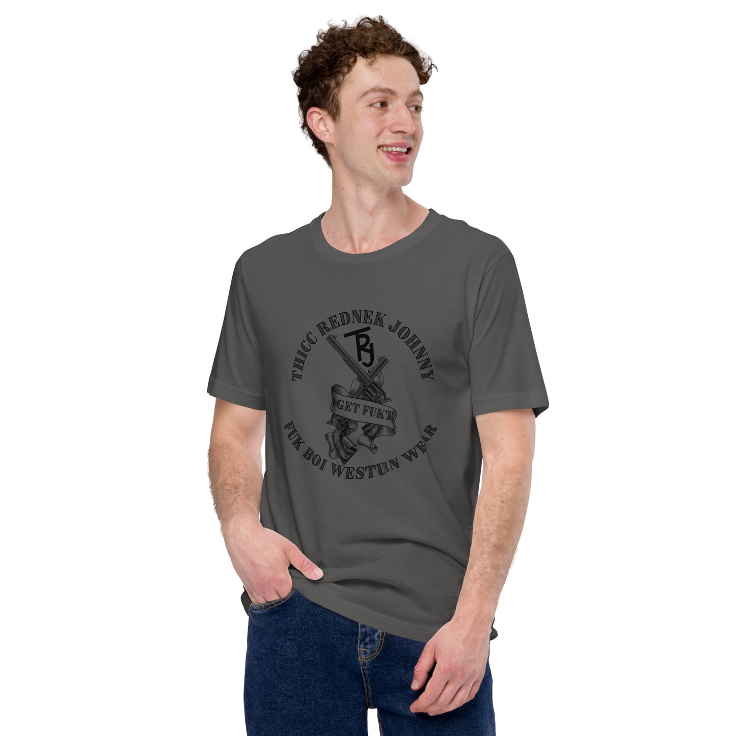 Unisex F BOI WESTERN T-Shirt