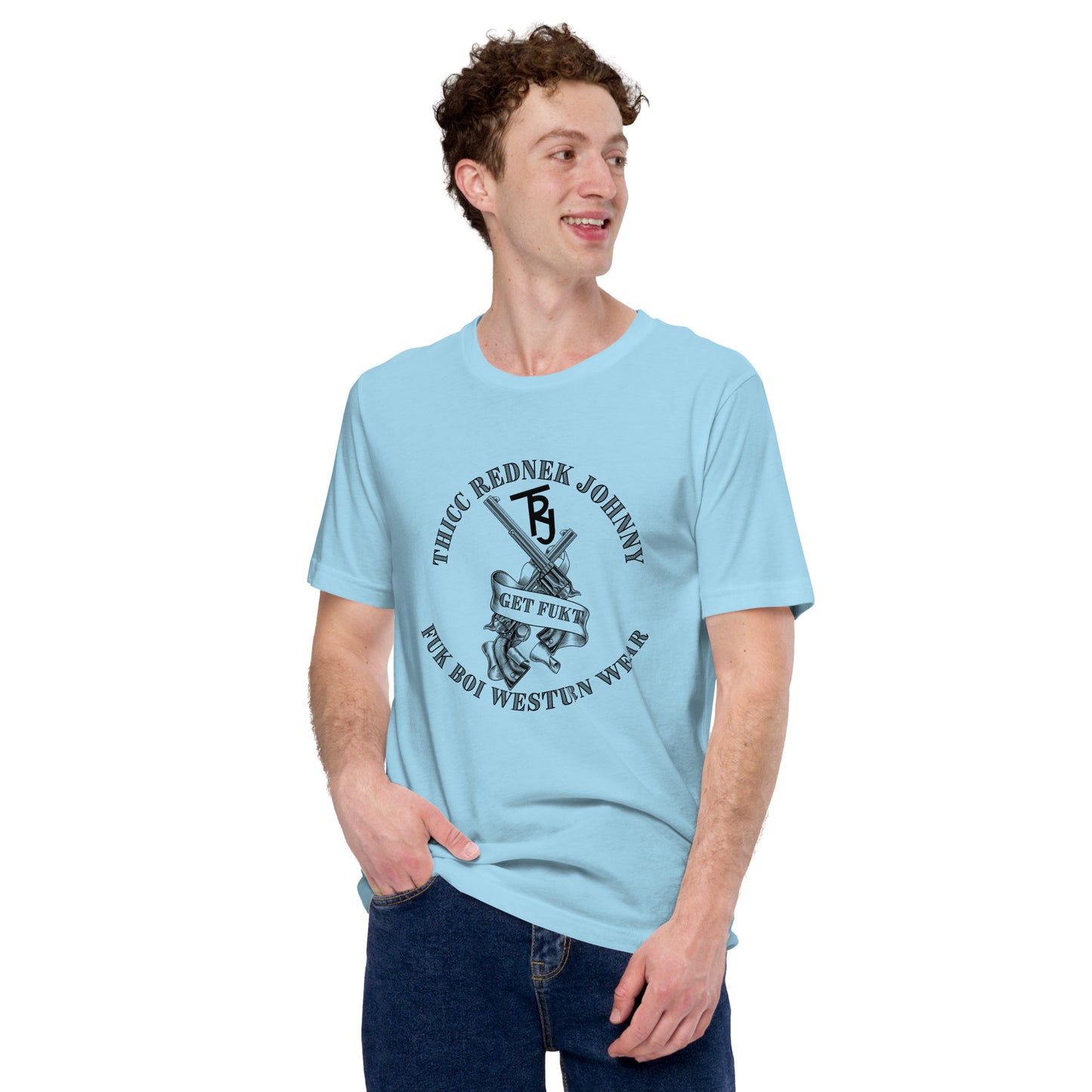 Unisex F BOI WESTERN T-Shirt