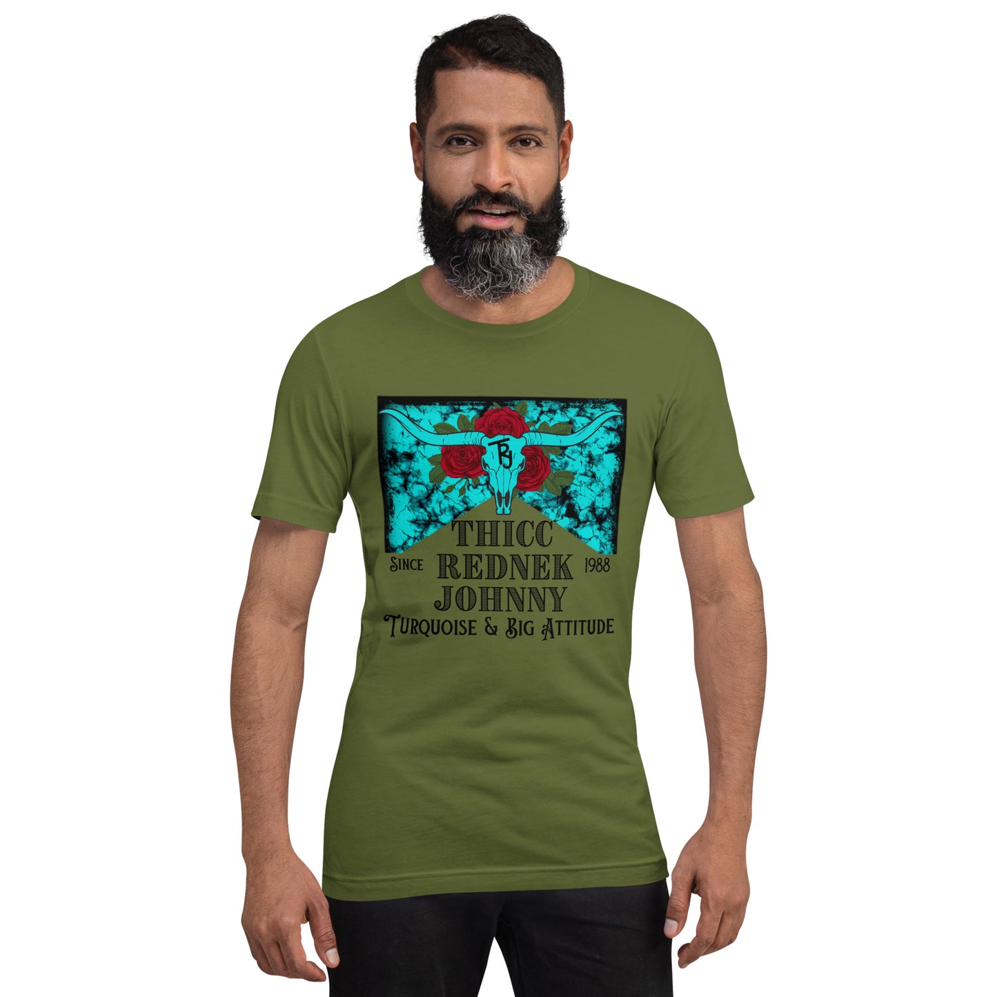 Unisex TRJ Turquoise & Attitude T-Shirt