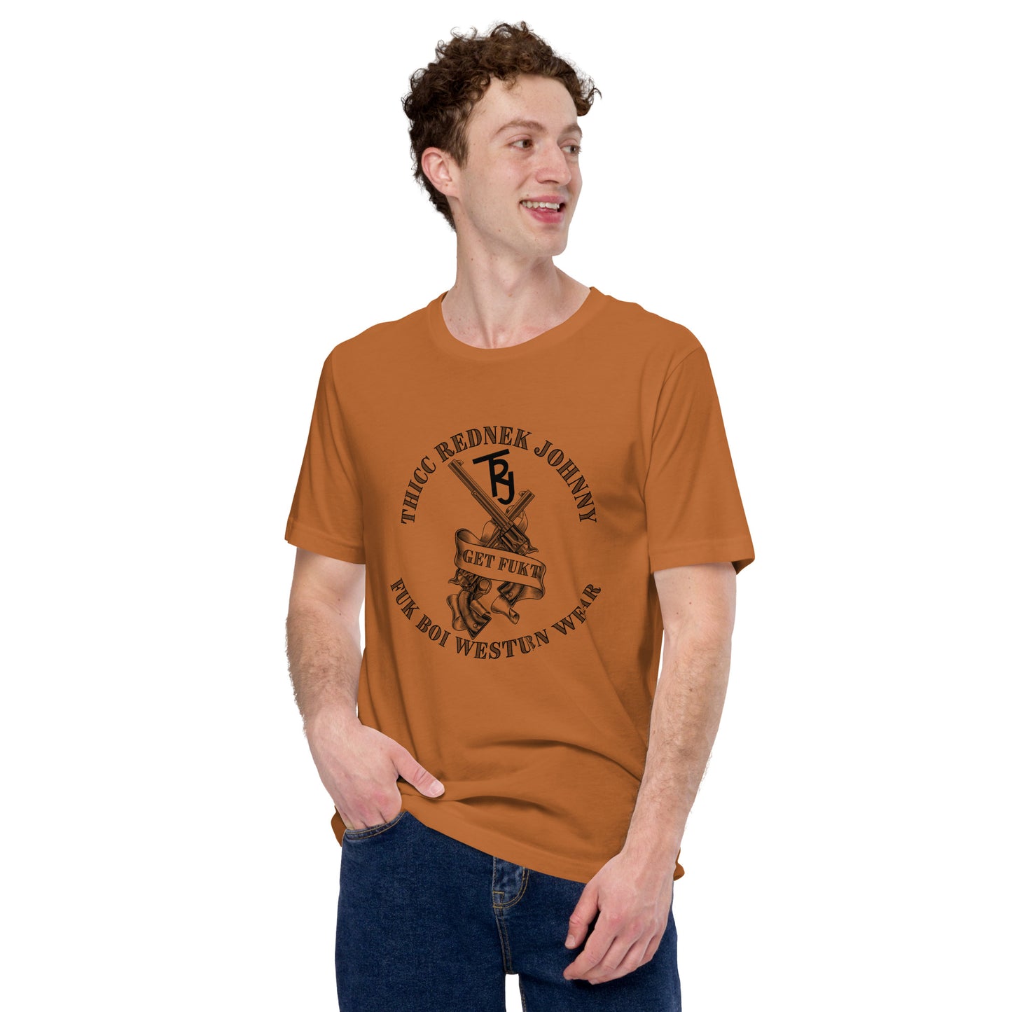 Unisex F BOI WESTERN T-Shirt