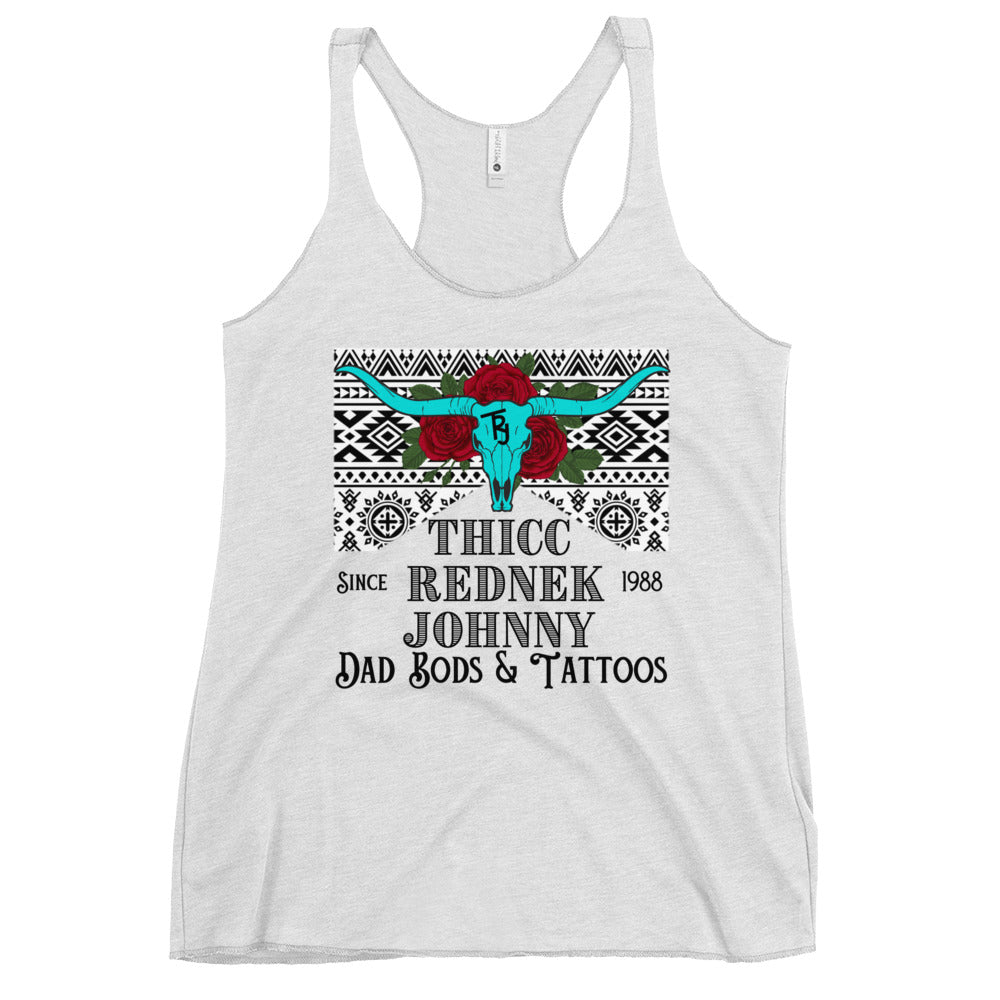 Women's TRJ DAD BOD Racerback Tank