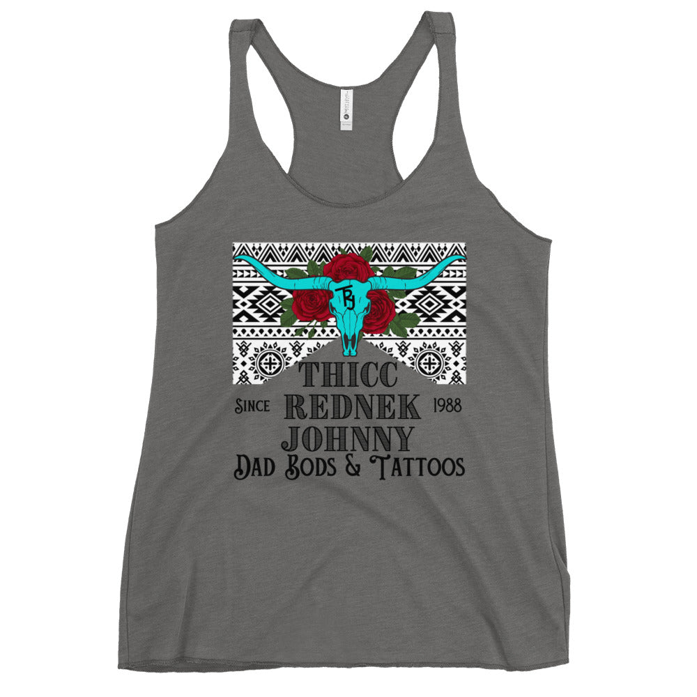 Women's TRJ DAD BOD Racerback Tank