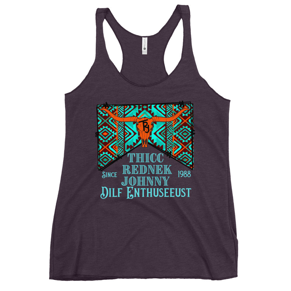 Women's DILF Racerback Tank