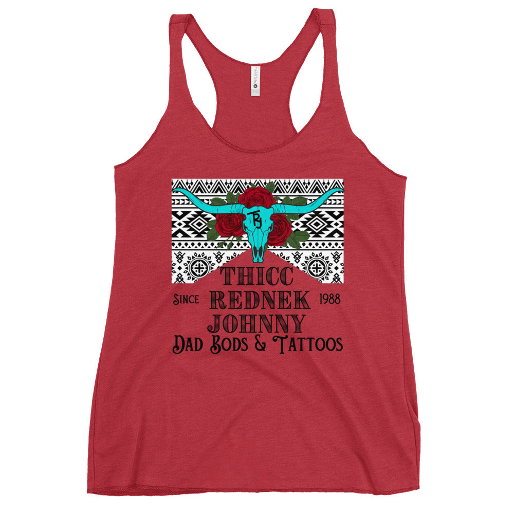 Women's TRJ DAD BOD Racerback Tank