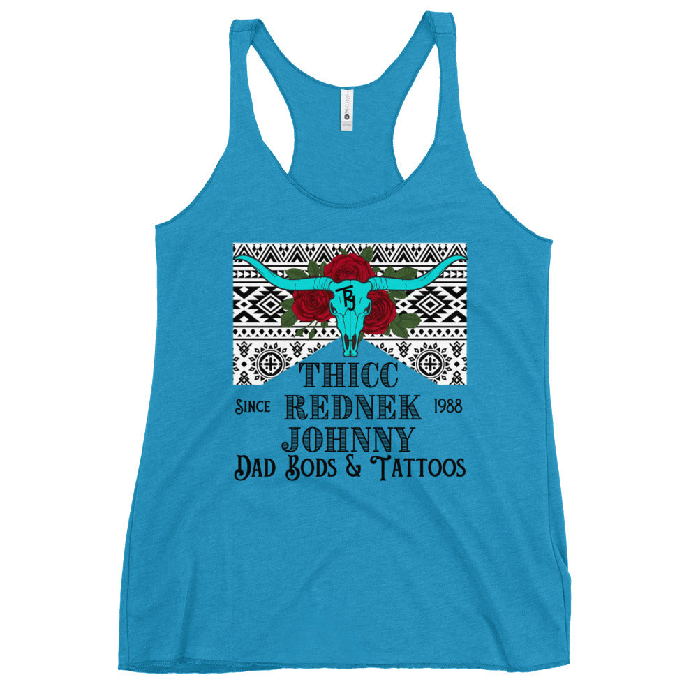 Women's TRJ DAD BOD Racerback Tank